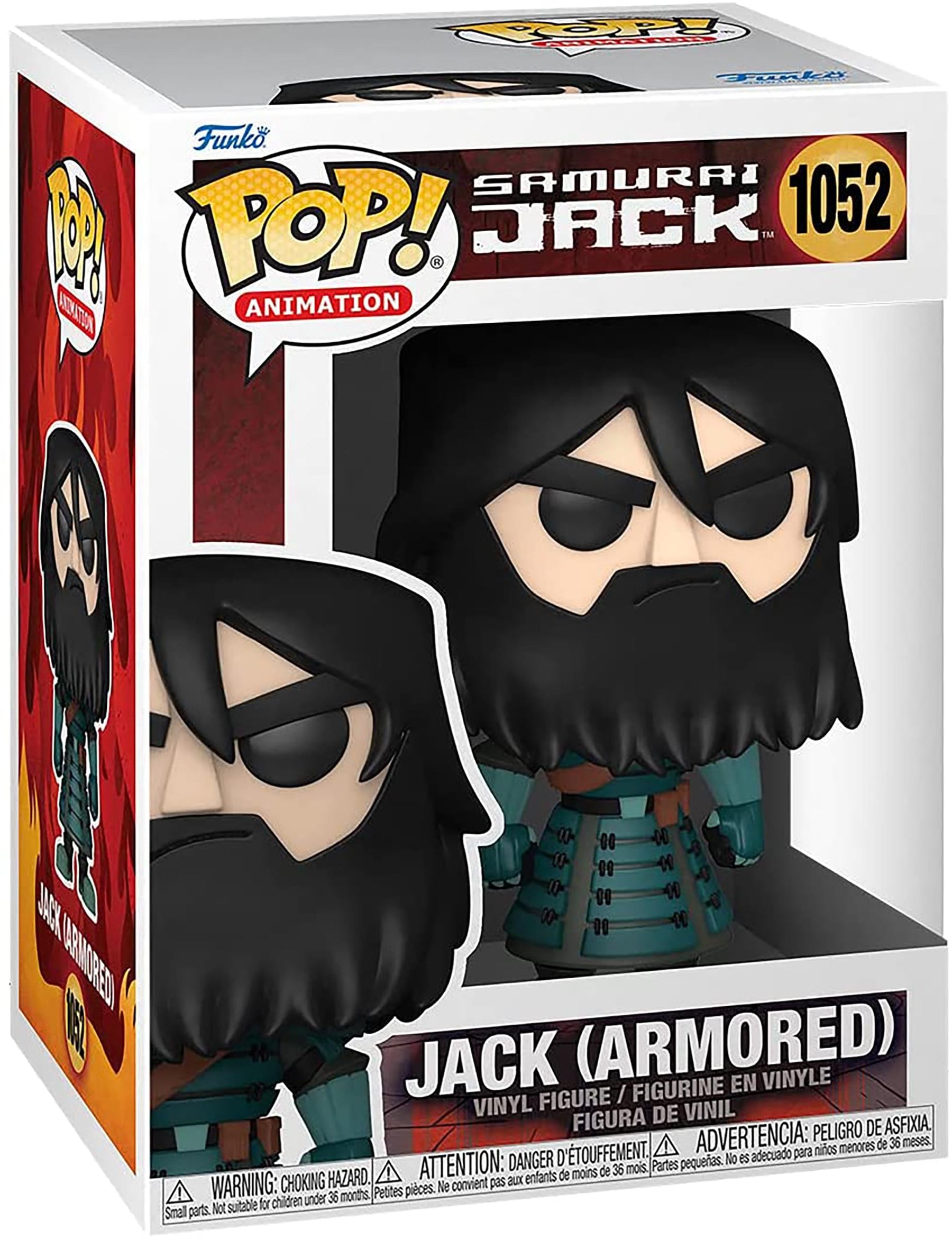Samurai Jack Funko POP Vinyl Figure | Armored Jack