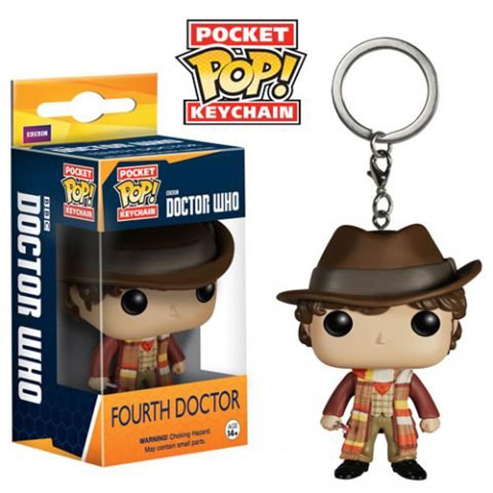 Doctor Who Funko POP Keychain Fourth Doctor