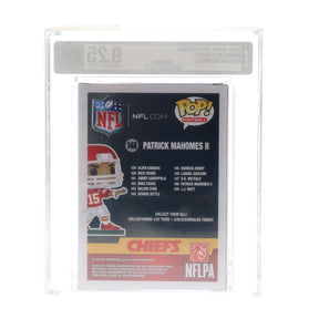 Kansas City Chiefs NFL Funko POP Vinyl Figure | Patrick Mahomes | Rated AFA 9.25