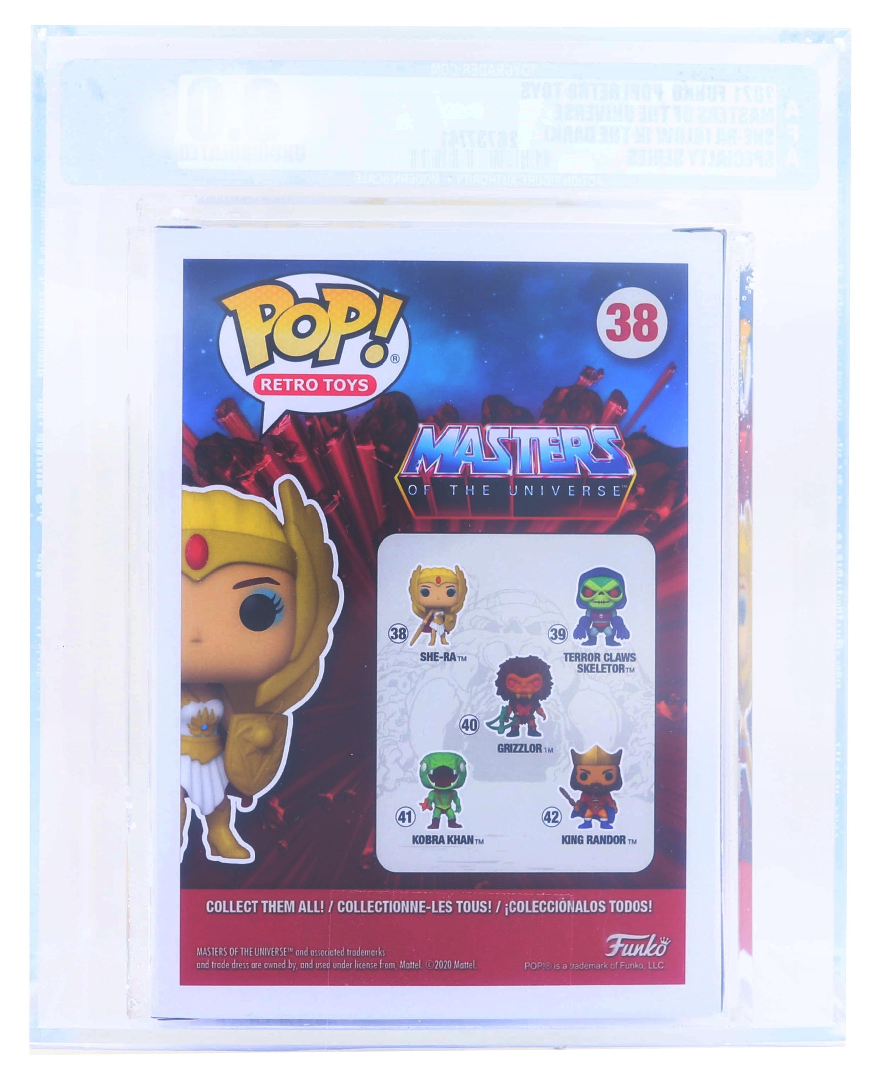 Masters of the Universe Funko POP | She-Ra (Glow) | Rated AFA 9.25