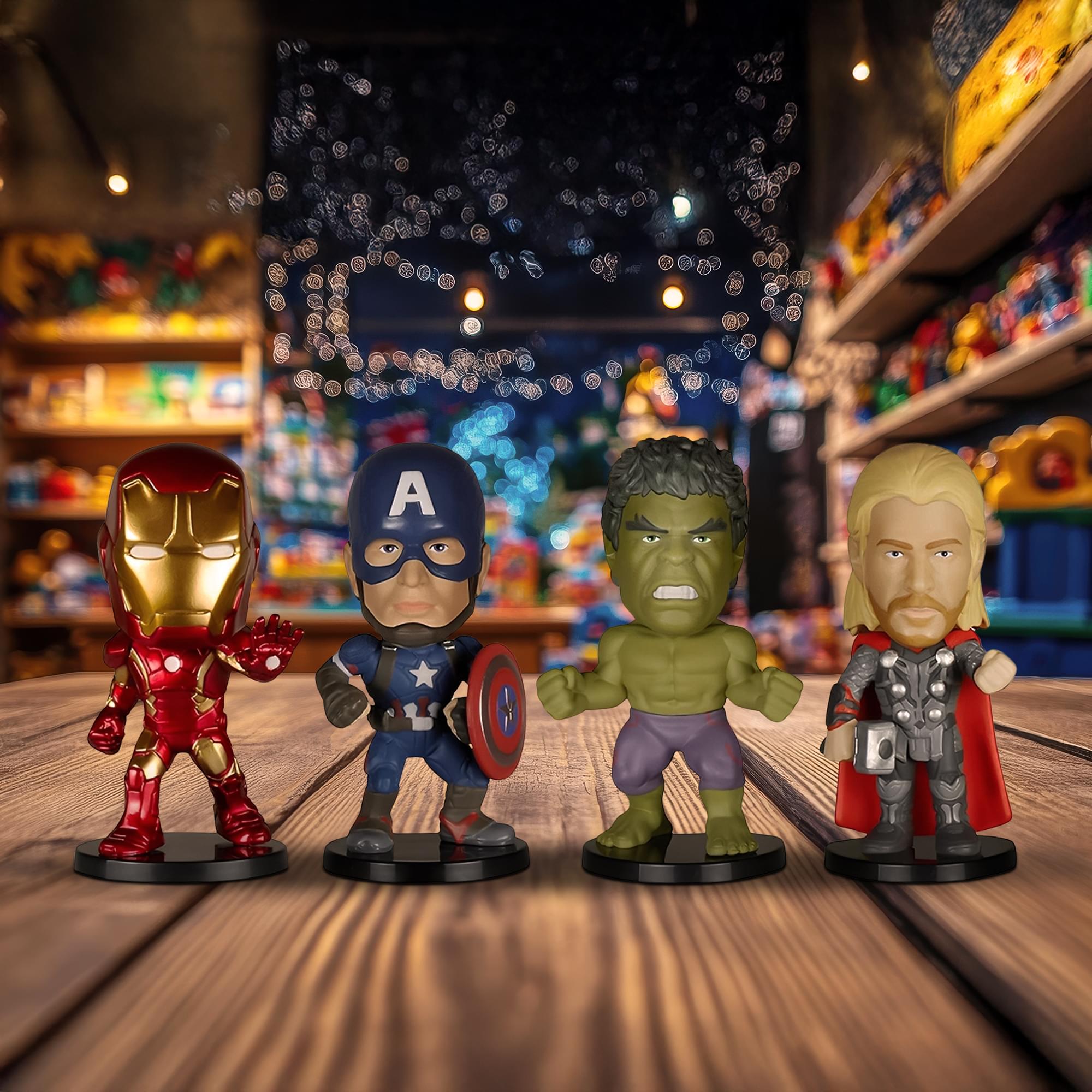 Marvel's Avengers Age of Ultron Mini Wacky Wobbler 4-Pack