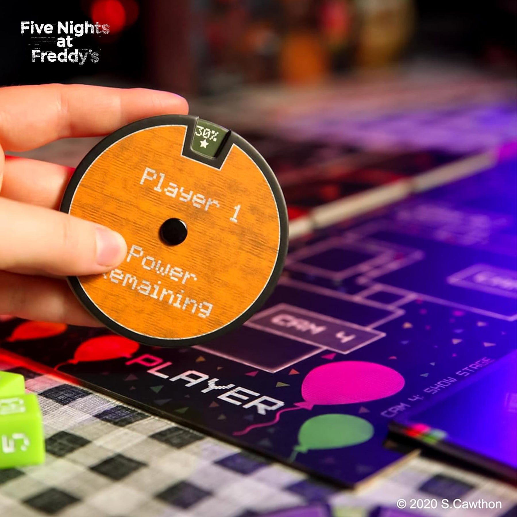Five Nights at Freddy's Funko Survive 'Til 6AM Game |1-2 Players, Ages 13+
