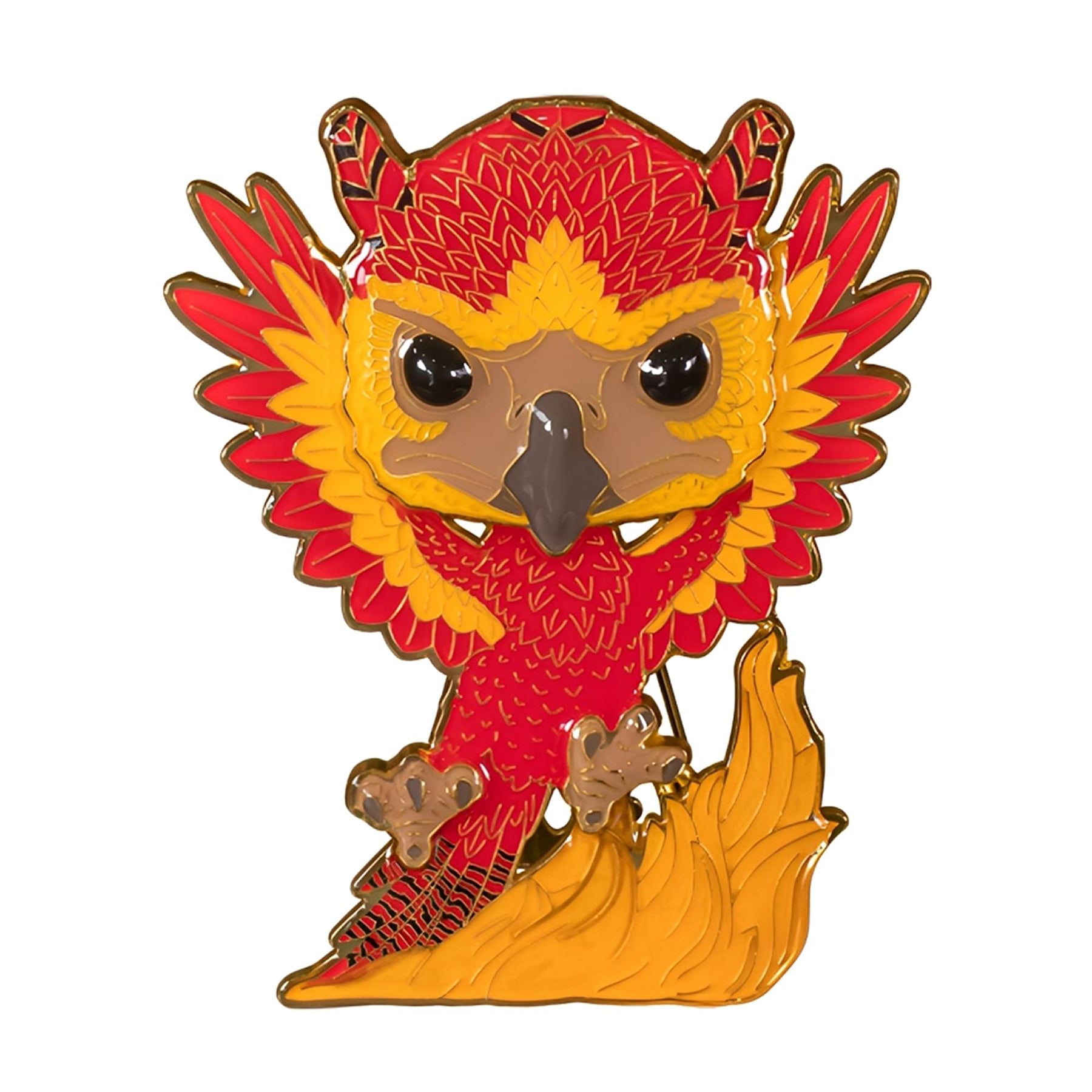 Harry Potter Funko POP Pin Large Enamel Pin | Fawkes