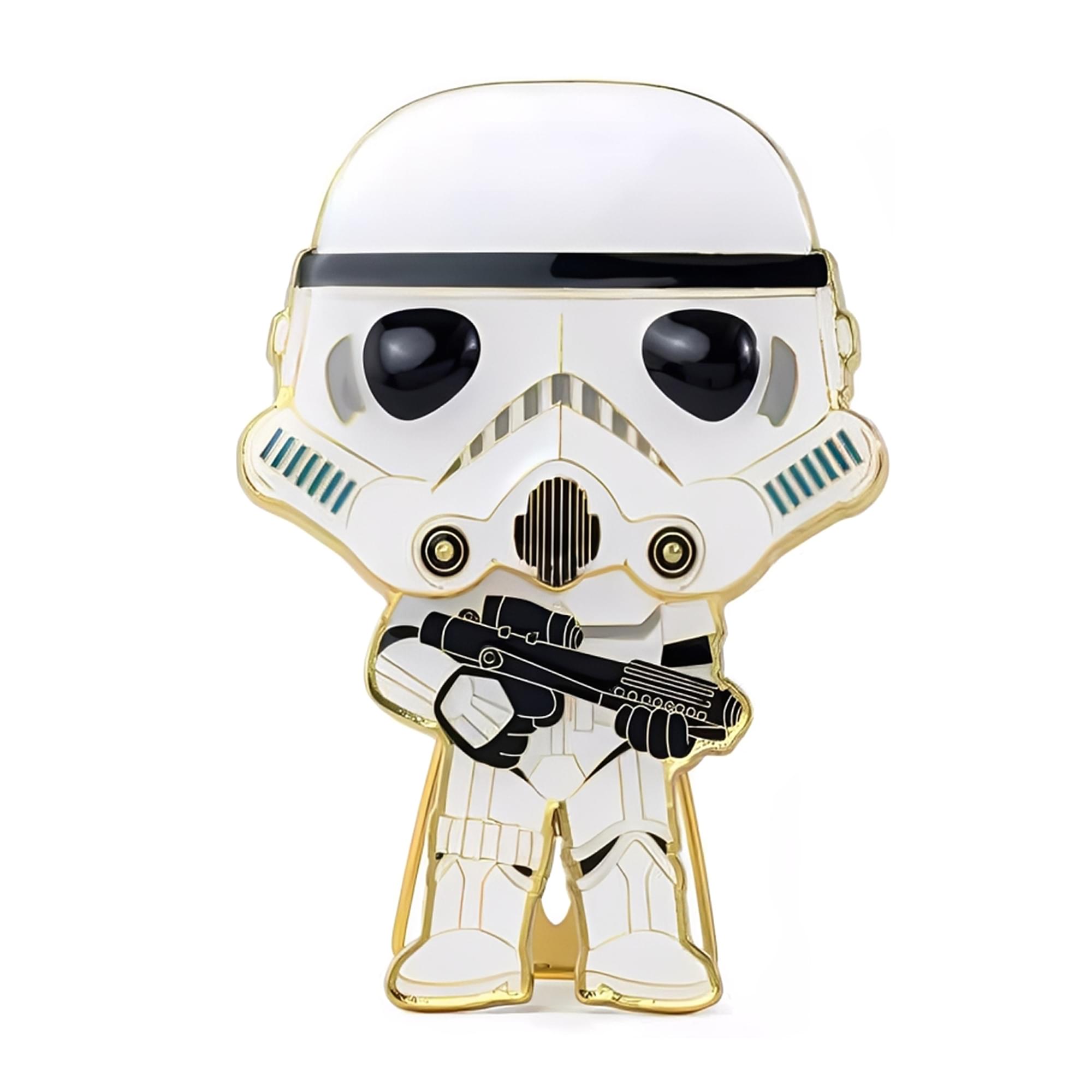 Star Wars Funko POP Pin Large Enamel Pin | Stormtrooper
