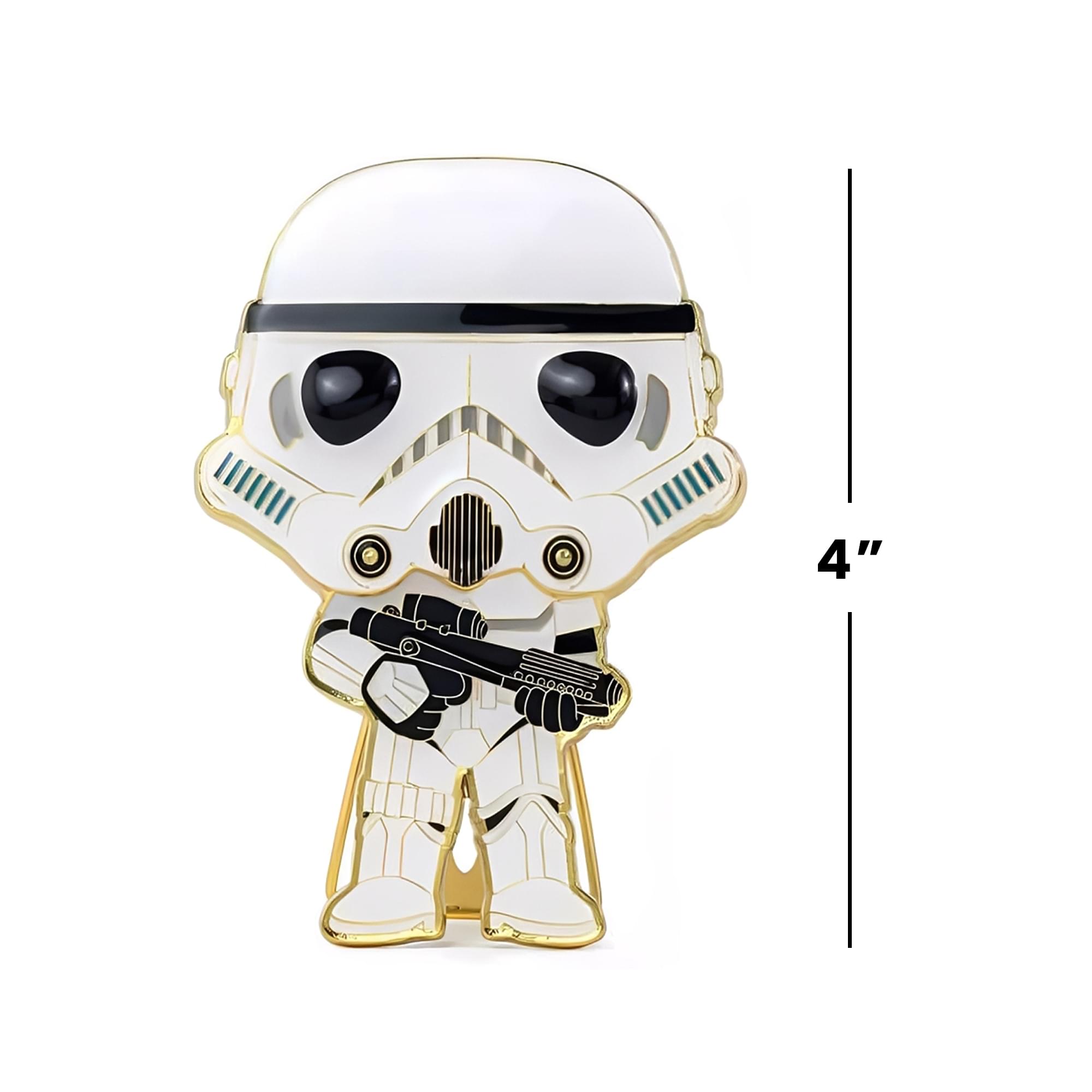 Star Wars Funko POP Pin Large Enamel Pin | Stormtrooper