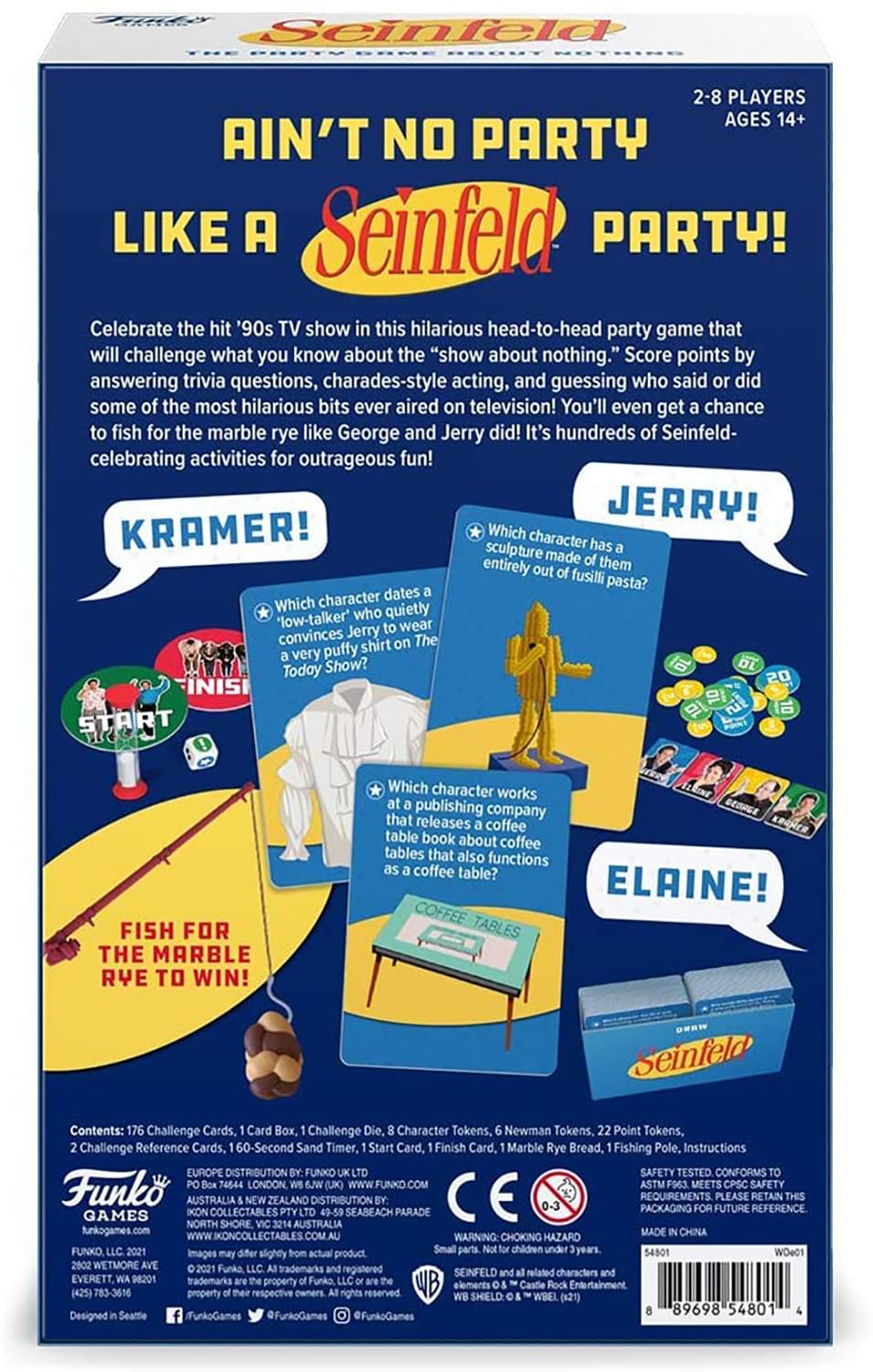 Seinfeld The Party Game About Nothing | Funko Games