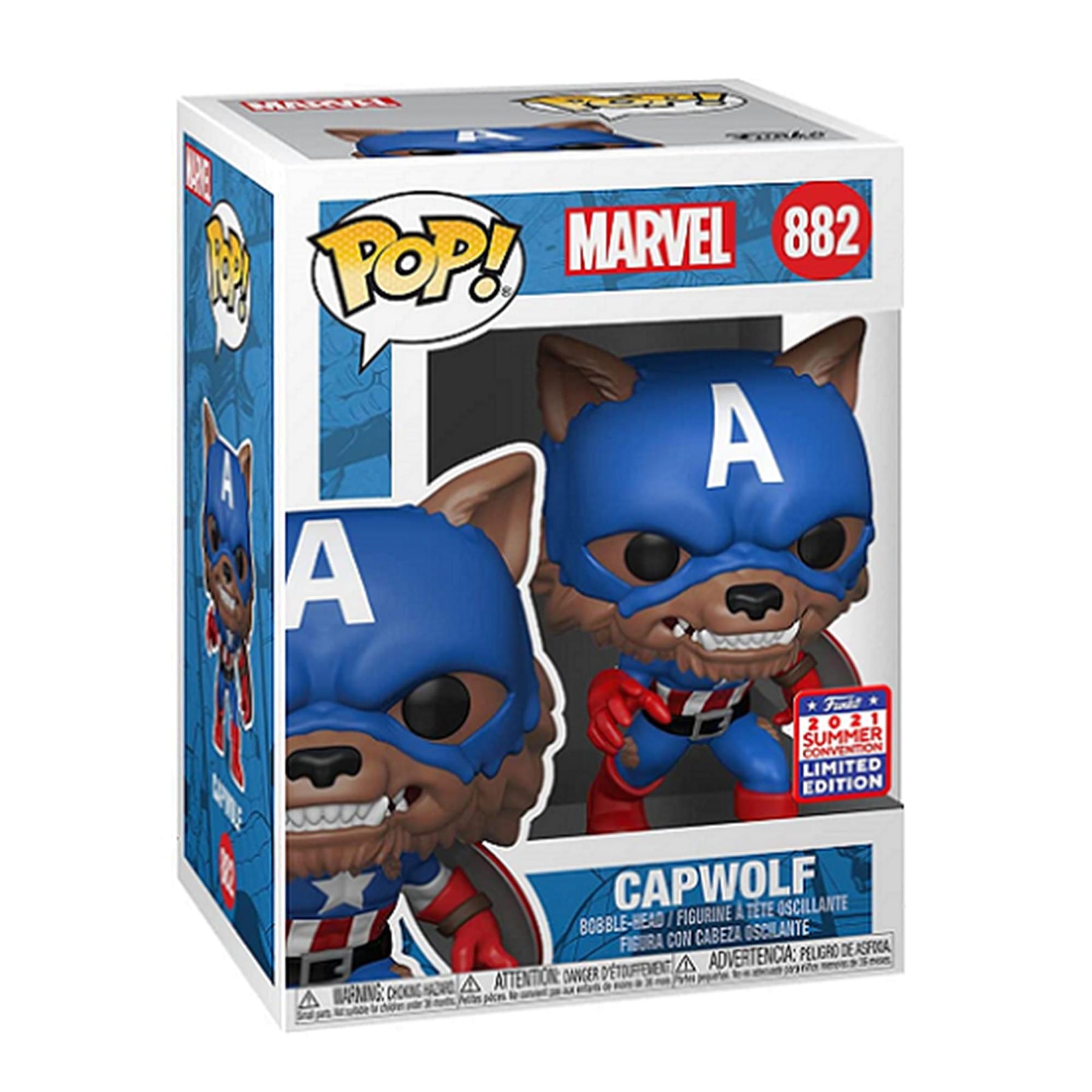 Marvel Exclusive Funko POP | Capwolf