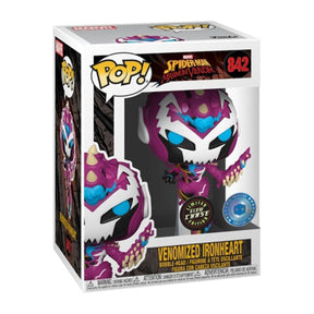 Marvel Funko POP | GITD Venomized Ironheart Chase