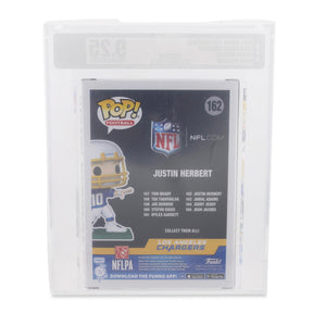 NFL LA Chargers Funko POP | Justin Herbert (Home Uniform) | Rated AFA 9.25
