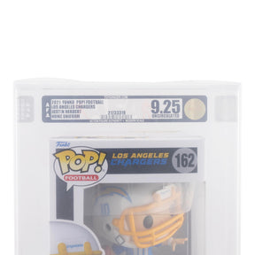 NFL LA Chargers Funko POP | Justin Herbert (Home Uniform) | Rated AFA 9.25