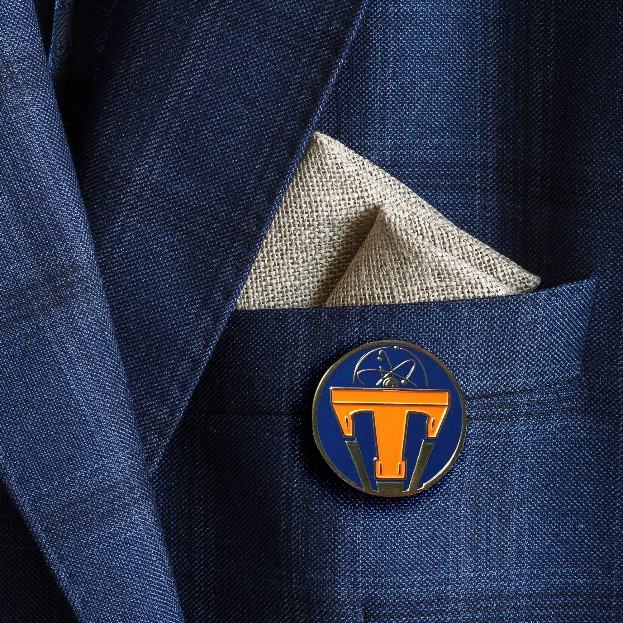 Disney's Tomorrowland Metal Lapel Pin Style 2