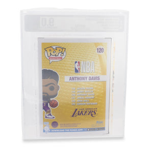 NBA LA Lakers Funko POP | Anthony Davis (Purple Jersey) | Rated AFA 9