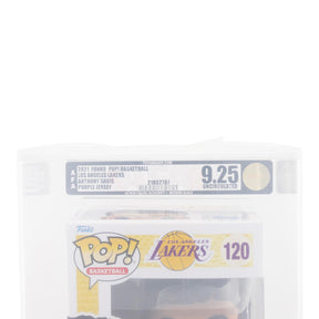 NBA LA Lakers Funko POP | Anthony Davis (Purple Jersey) | Rated AFA 9.25