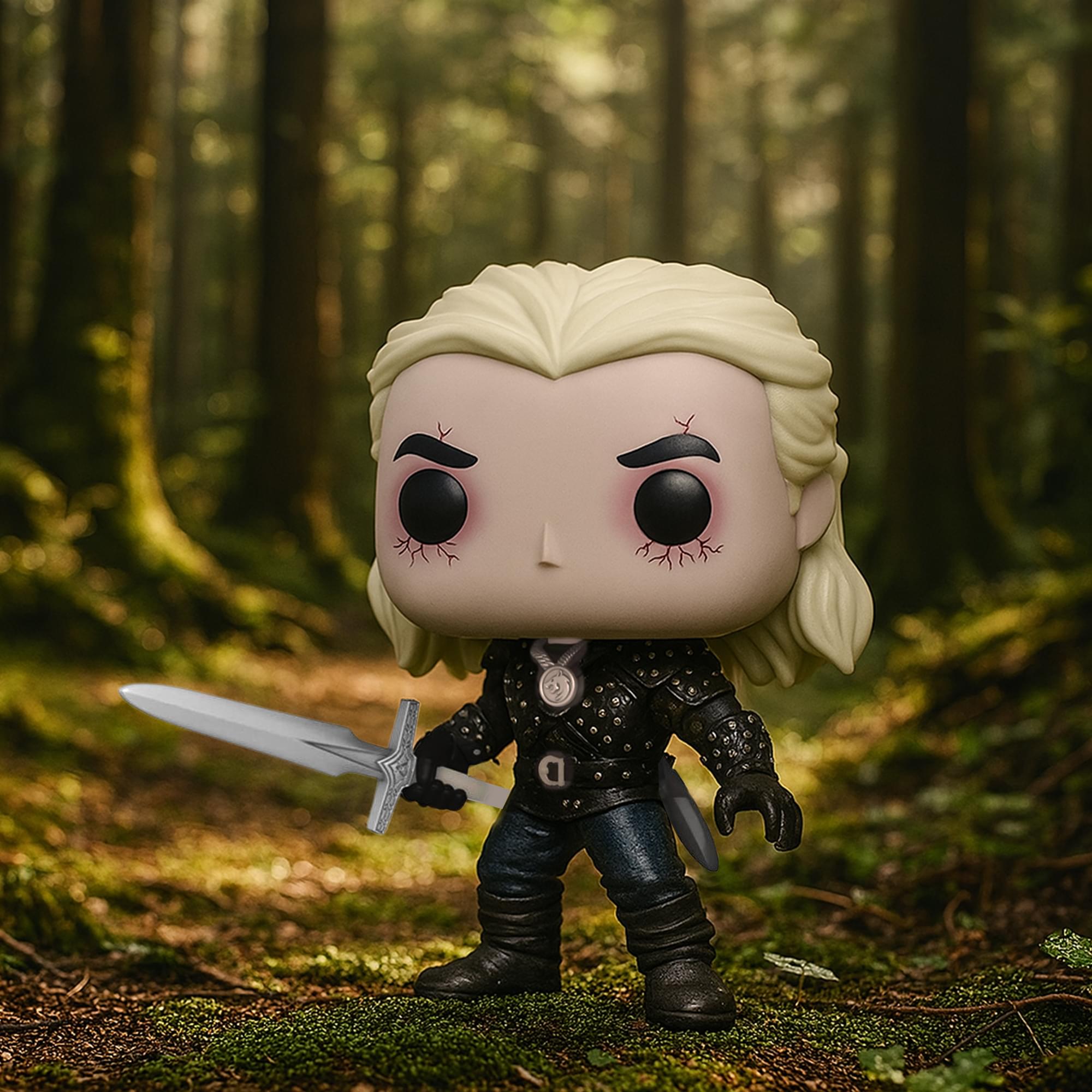 The Witcher (Netflix) Funko POP Vinyl Figure | Geralt Chase