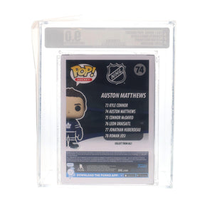 Toronto Maple Leafs NHL Funko POP Vinyl Figure | Auston Matthews (Home Uniform) | Rated AFA 9