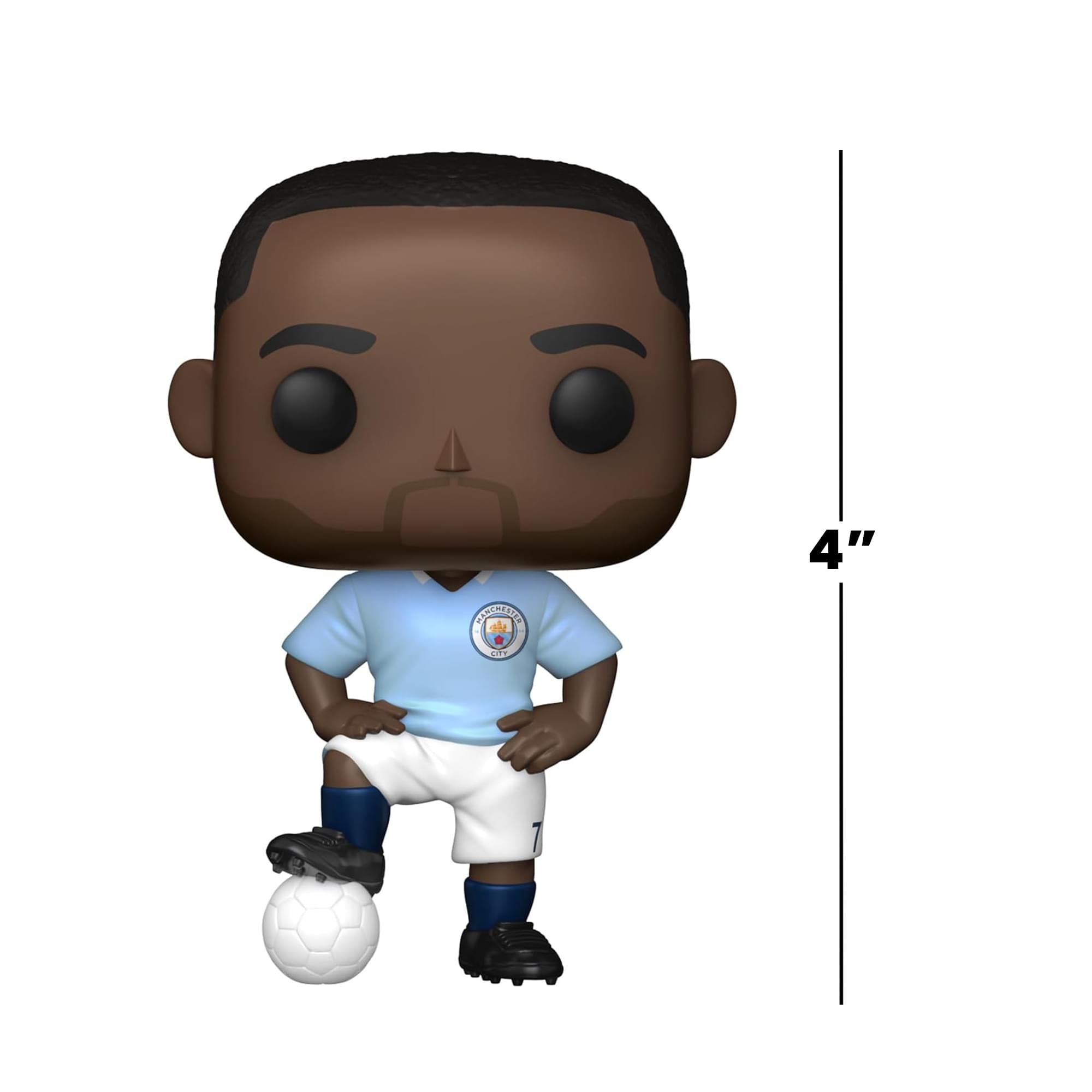 Manchester City Funko POP Football Vinyl Figure | Raheem Sterling