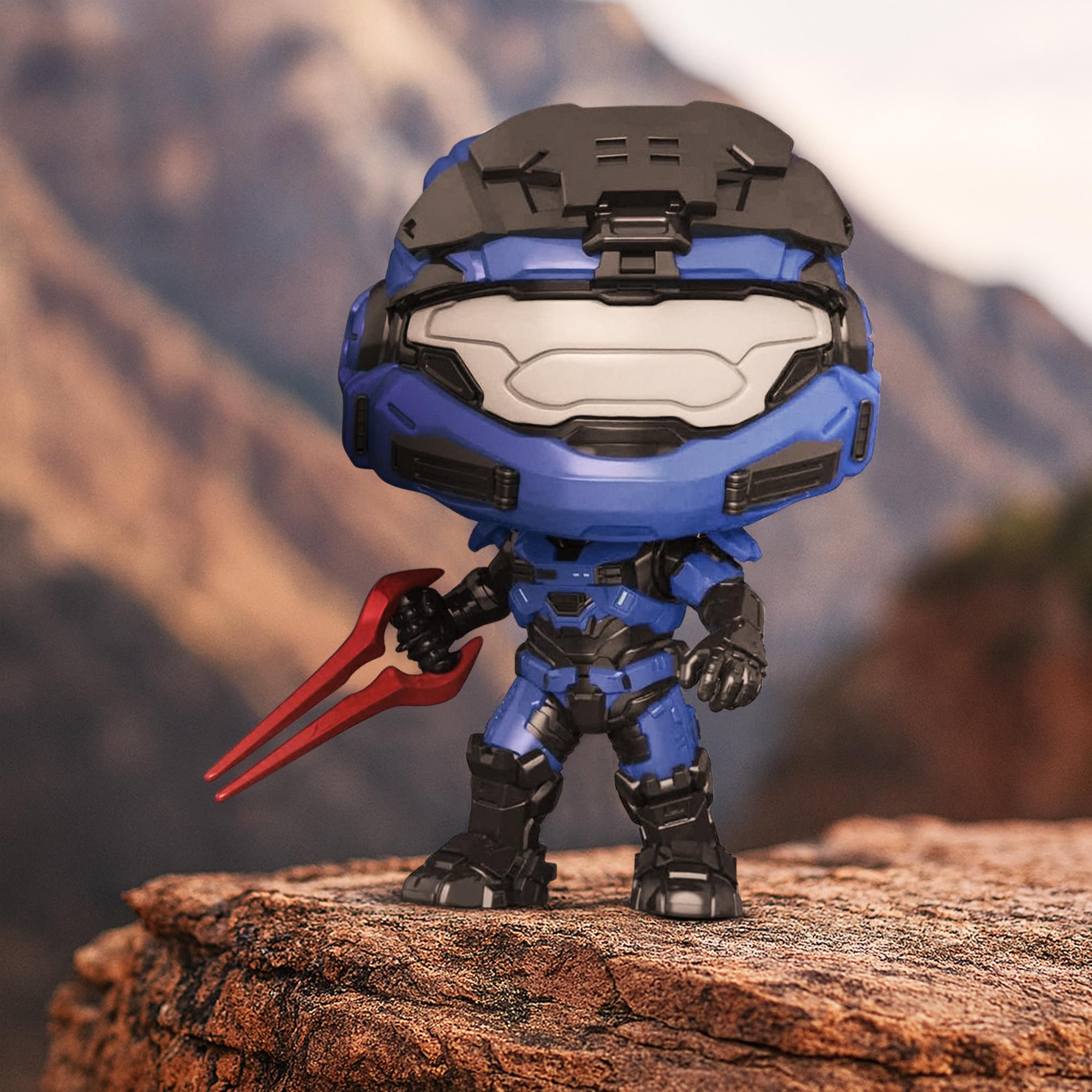 Halo Infinite Funko POP Vinyl Figure | Spartan Mark V w/ Red Energy Sword CHASE