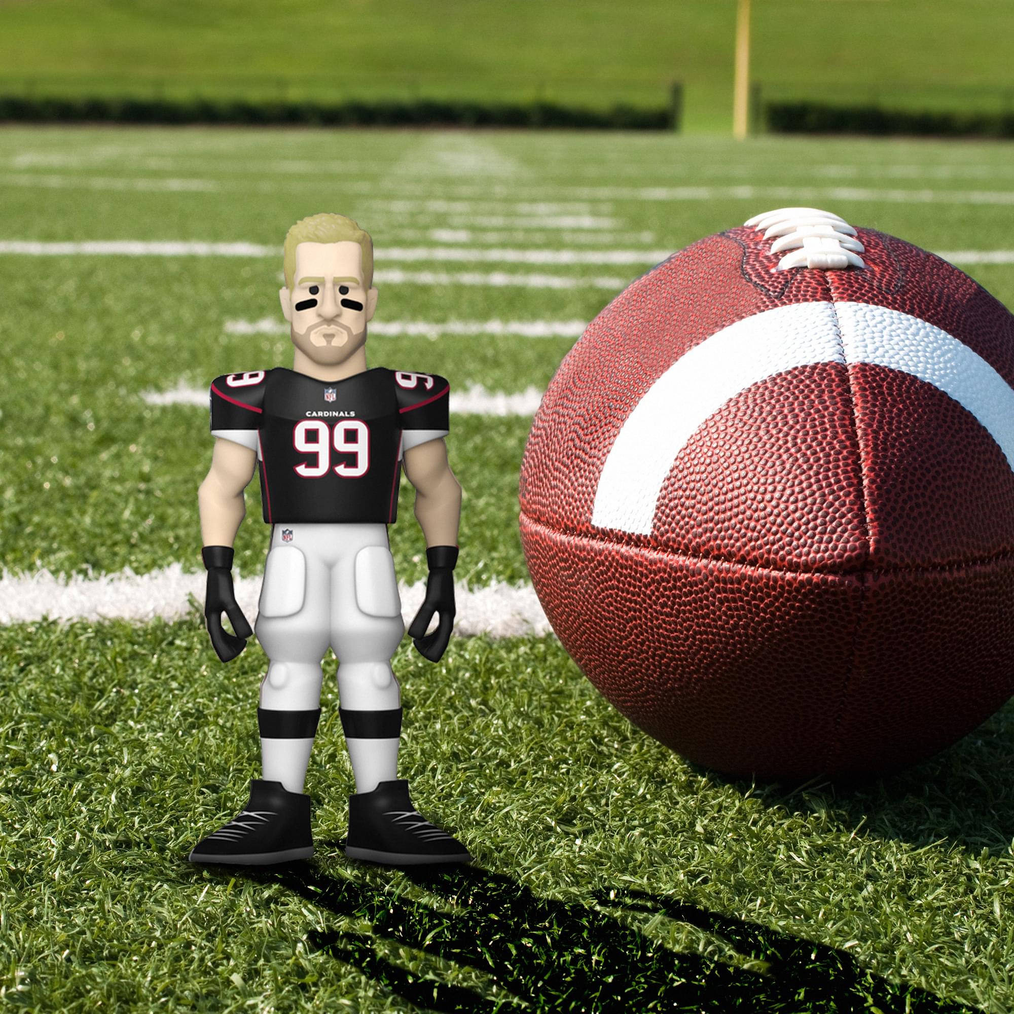 Arizona Cardinals NFL Funko Gold 5 Inch Vinyl Figure | JJ Watt CHASE