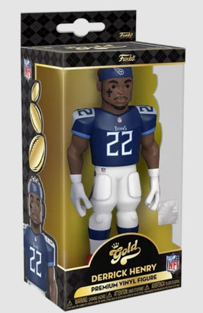 Tennessee Titans NFL Funko Gold 5 Inch Vinyl Figure | Derrick Henry