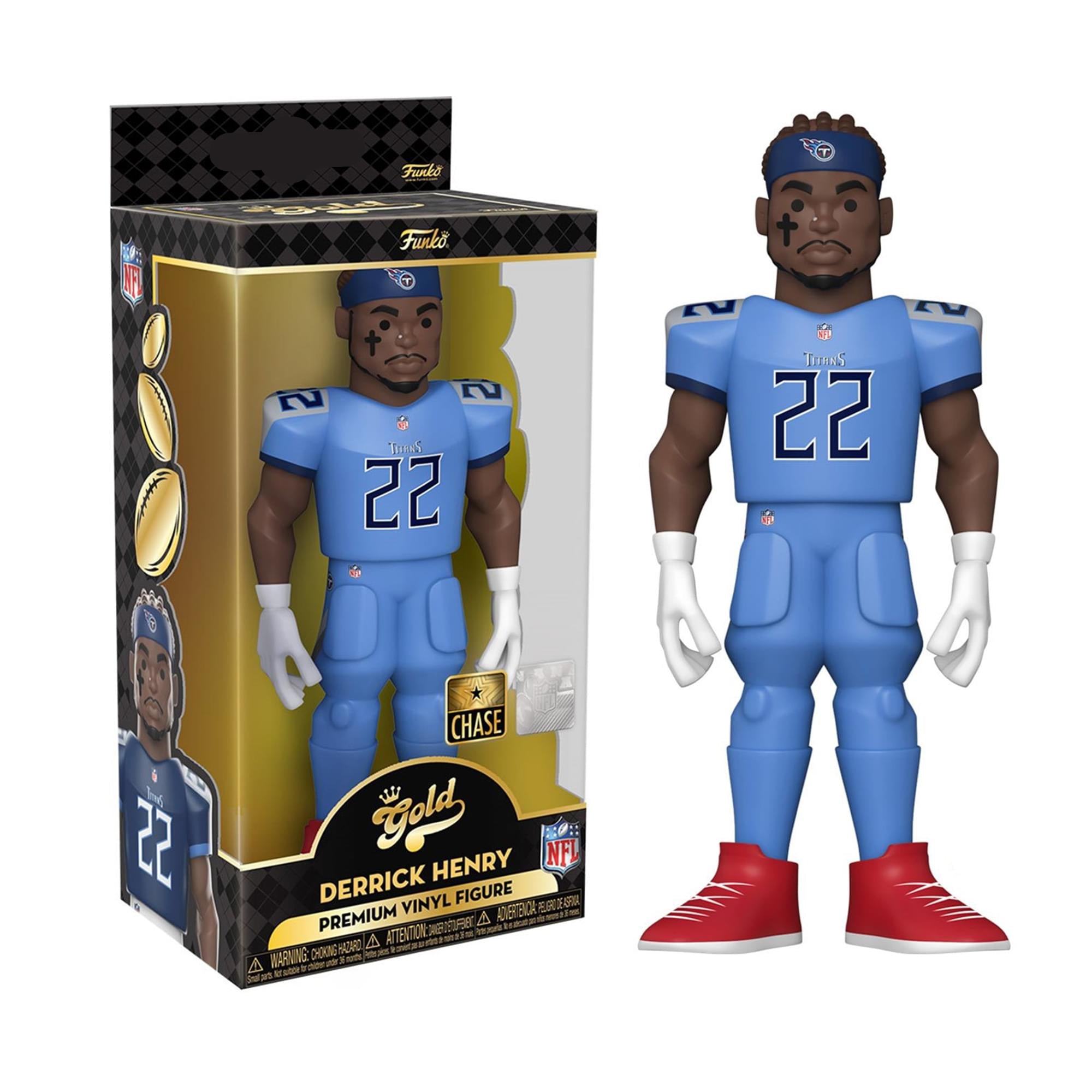 Tennessee Titans NFL Funko Gold 5 Inch Vinyl Figure | Derrick Henry (Chase)