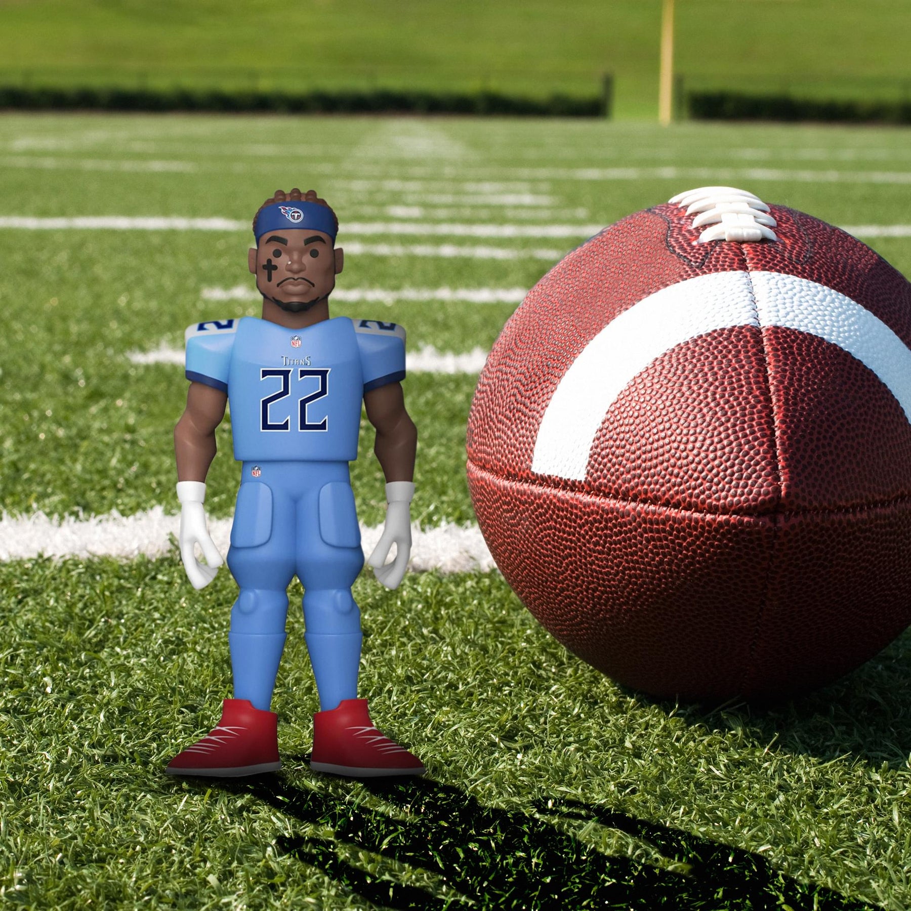 Tennessee Titans NFL Funko Gold 5 Inch Vinyl Figure | Derrick Henry (Chase)