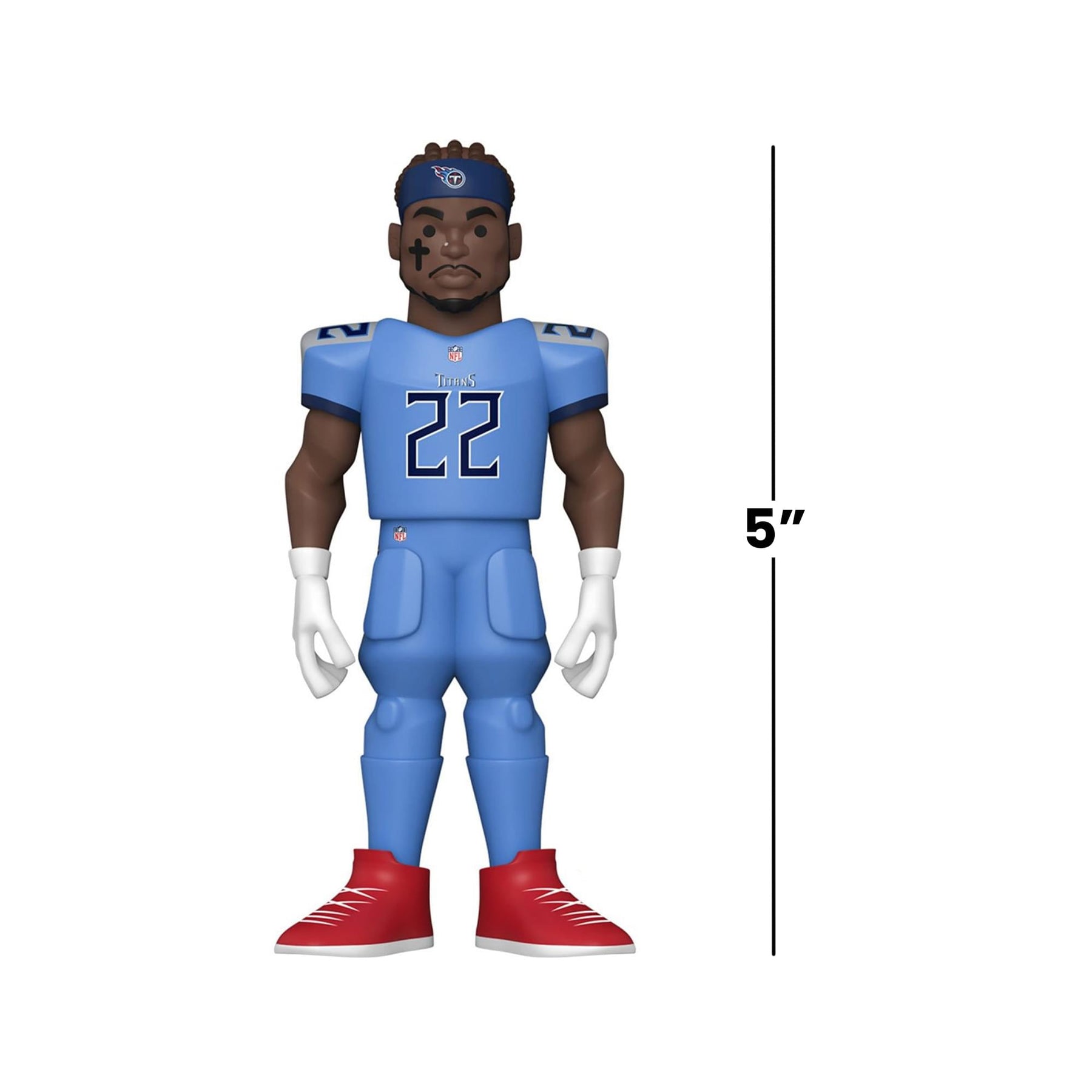 Tennessee Titans NFL Funko Gold 5 Inch Vinyl Figure | Derrick Henry (Chase)