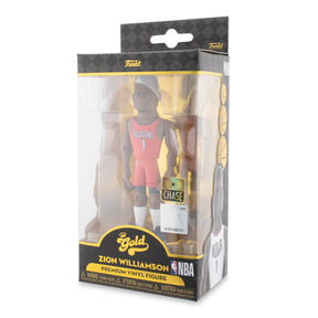 New Orleans Pelicans NBA Funko Gold 5 Inch Vinyl Figure | Zion Williamson CHASE