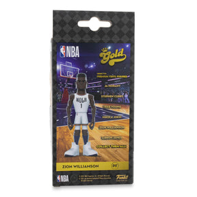 New Orleans Pelicans NBA Funko Gold 5 Inch Vinyl Figure | Zion Williamson CHASE
