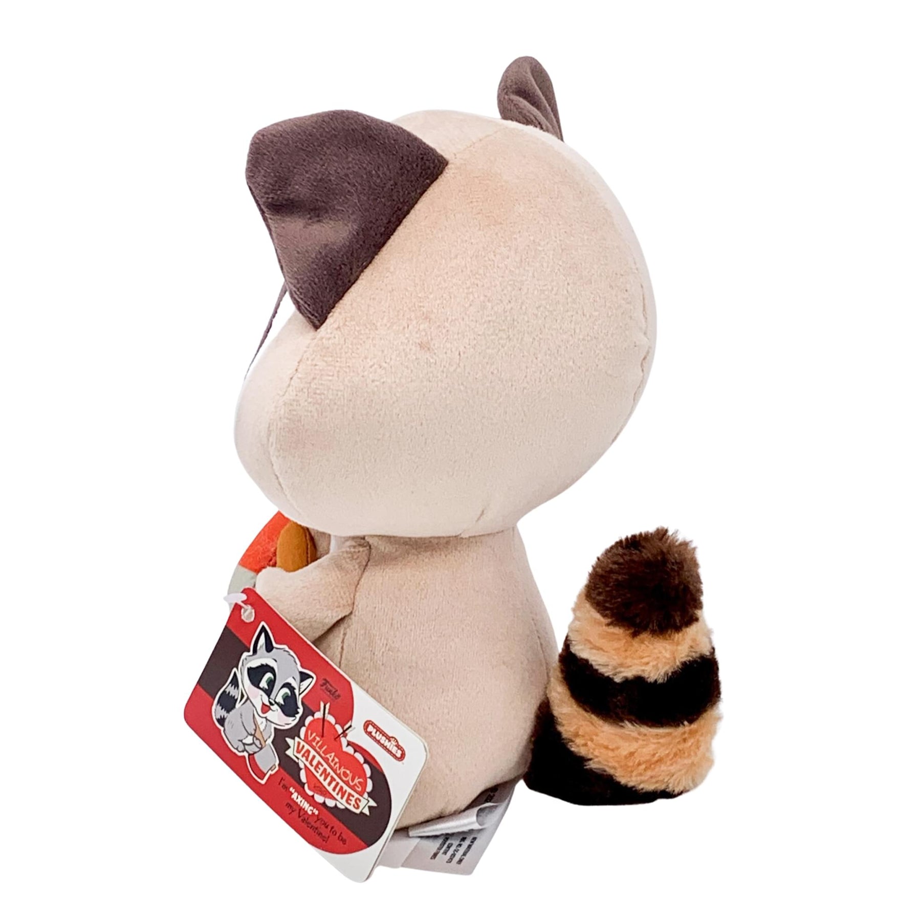 Villainous Valentines 7 Inch Funko Plush | Snookums The Raccoon
