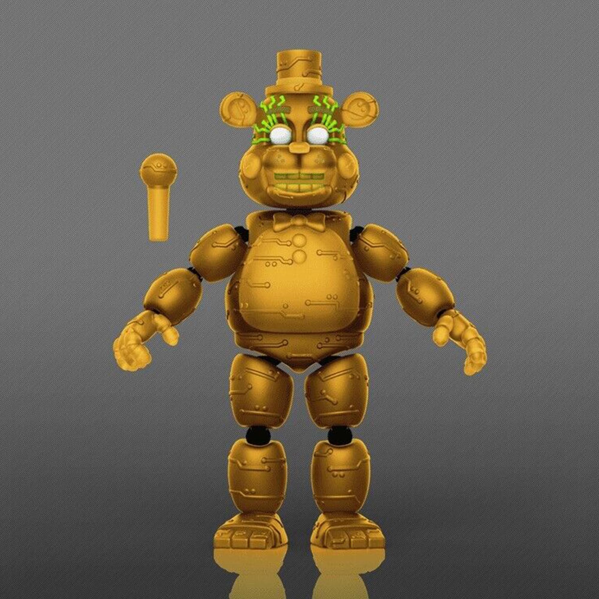 Five Nights At Freddy's 5 Inch Action Figure | Livewire Freddy (Glow)
