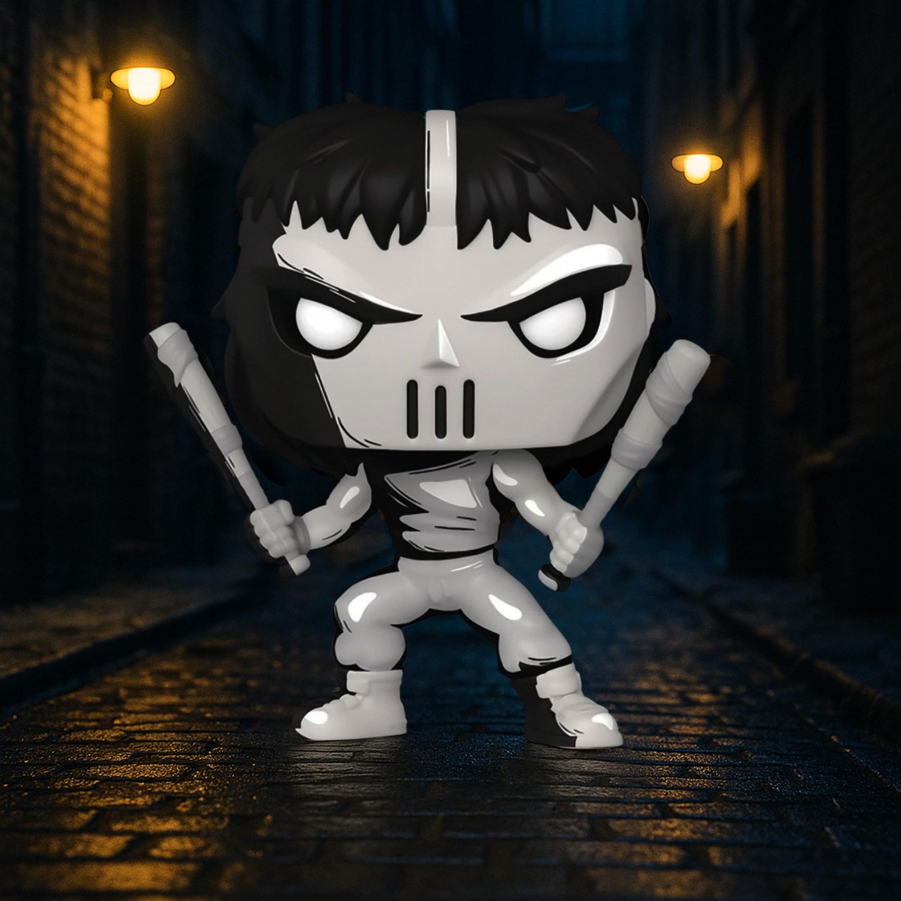 TMNT Funko POP Vinyl Figure | Casey Jones B&W Exclusive
