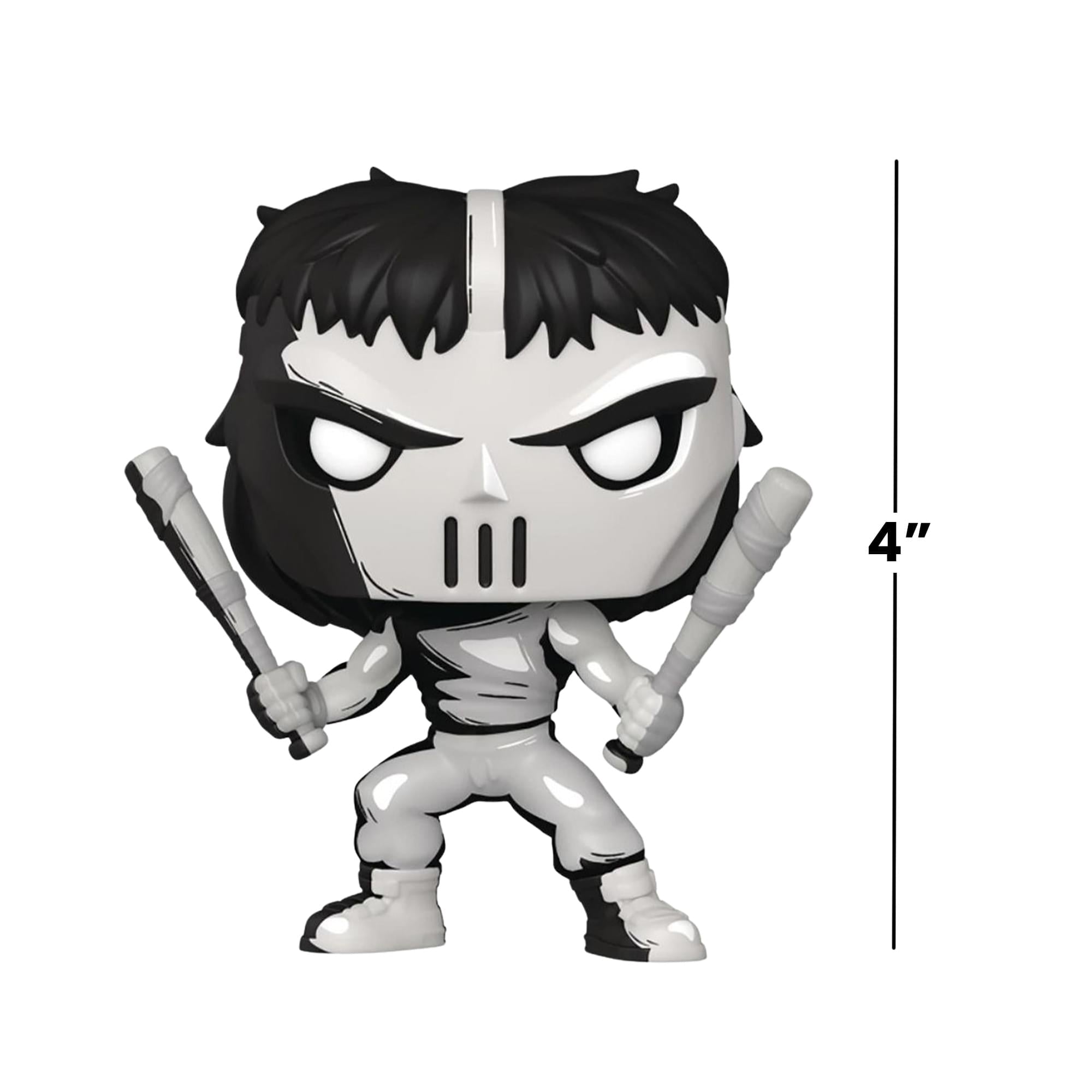 TMNT Funko POP Vinyl Figure | Casey Jones B&W Exclusive