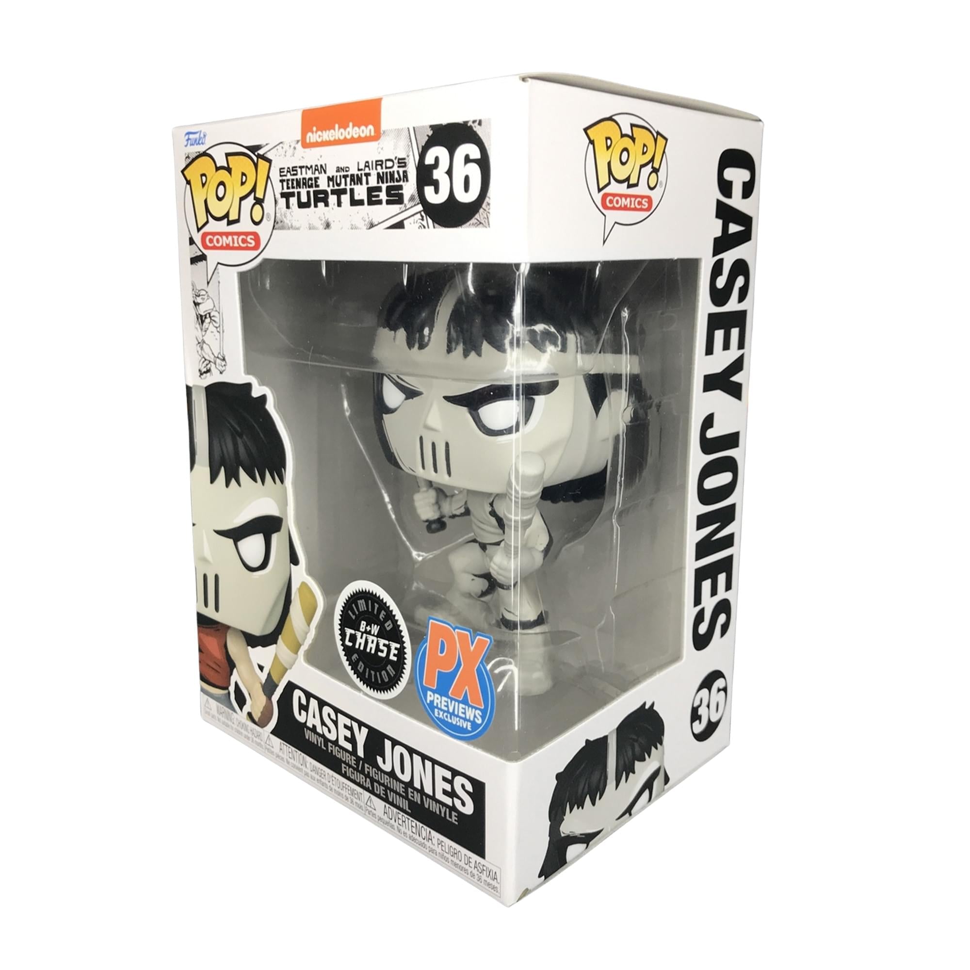 TMNT Funko POP Vinyl Figure | Casey Jones B&W Exclusive