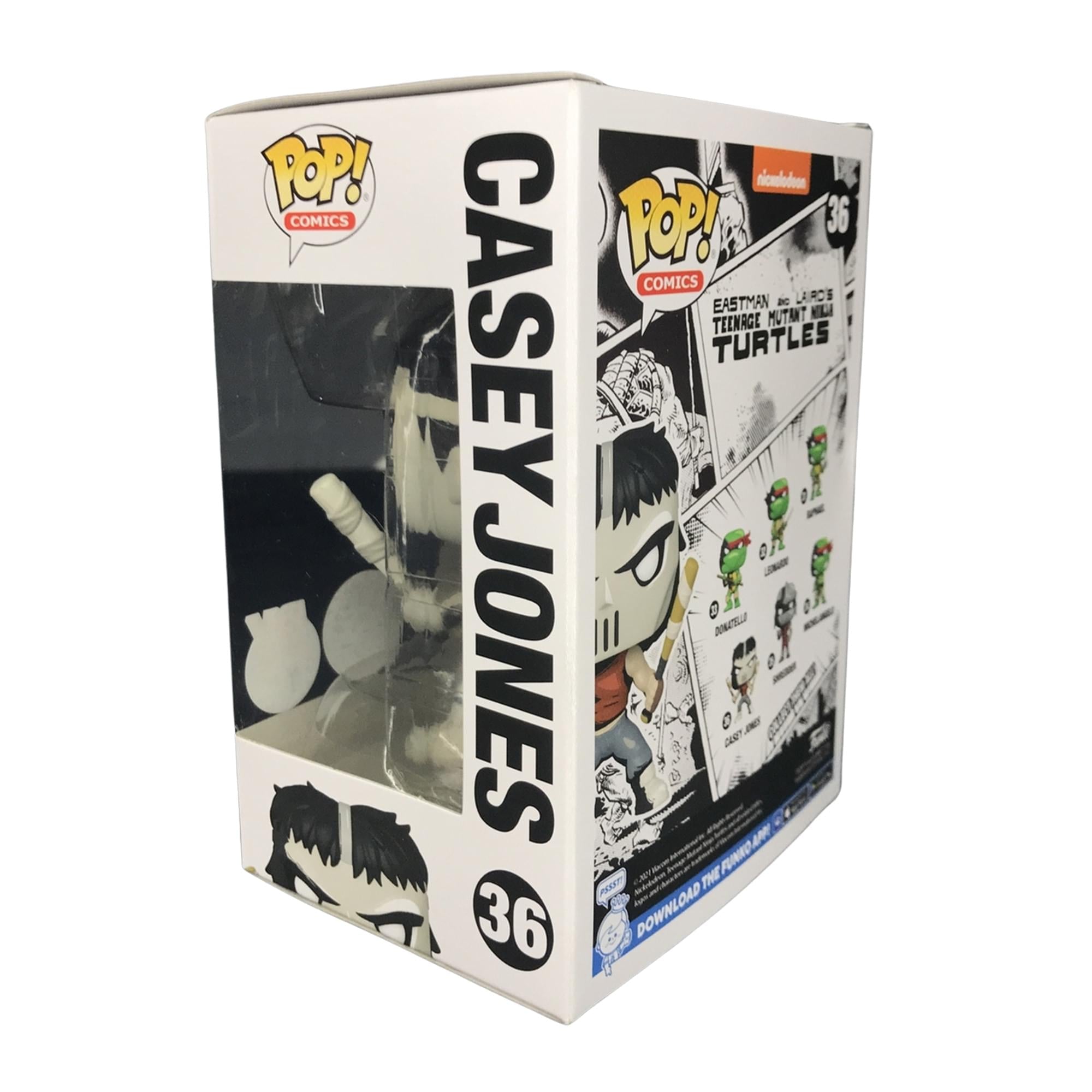 TMNT Funko POP Vinyl Figure | Casey Jones B&W Exclusive