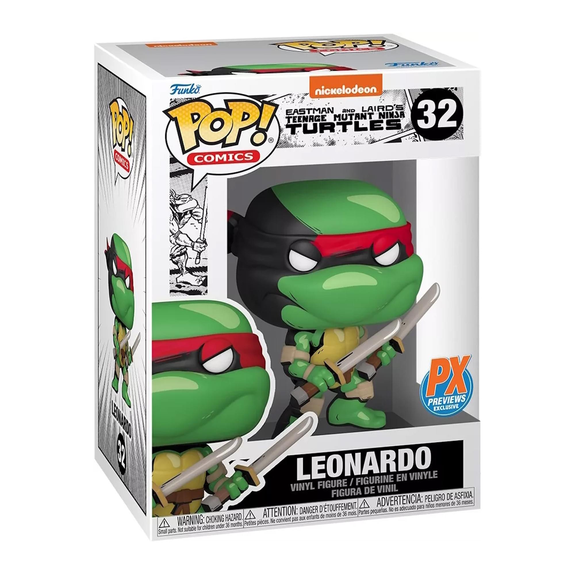 TMNT Funko POP Vinyl Figure | Leonardo PX Exclusive
