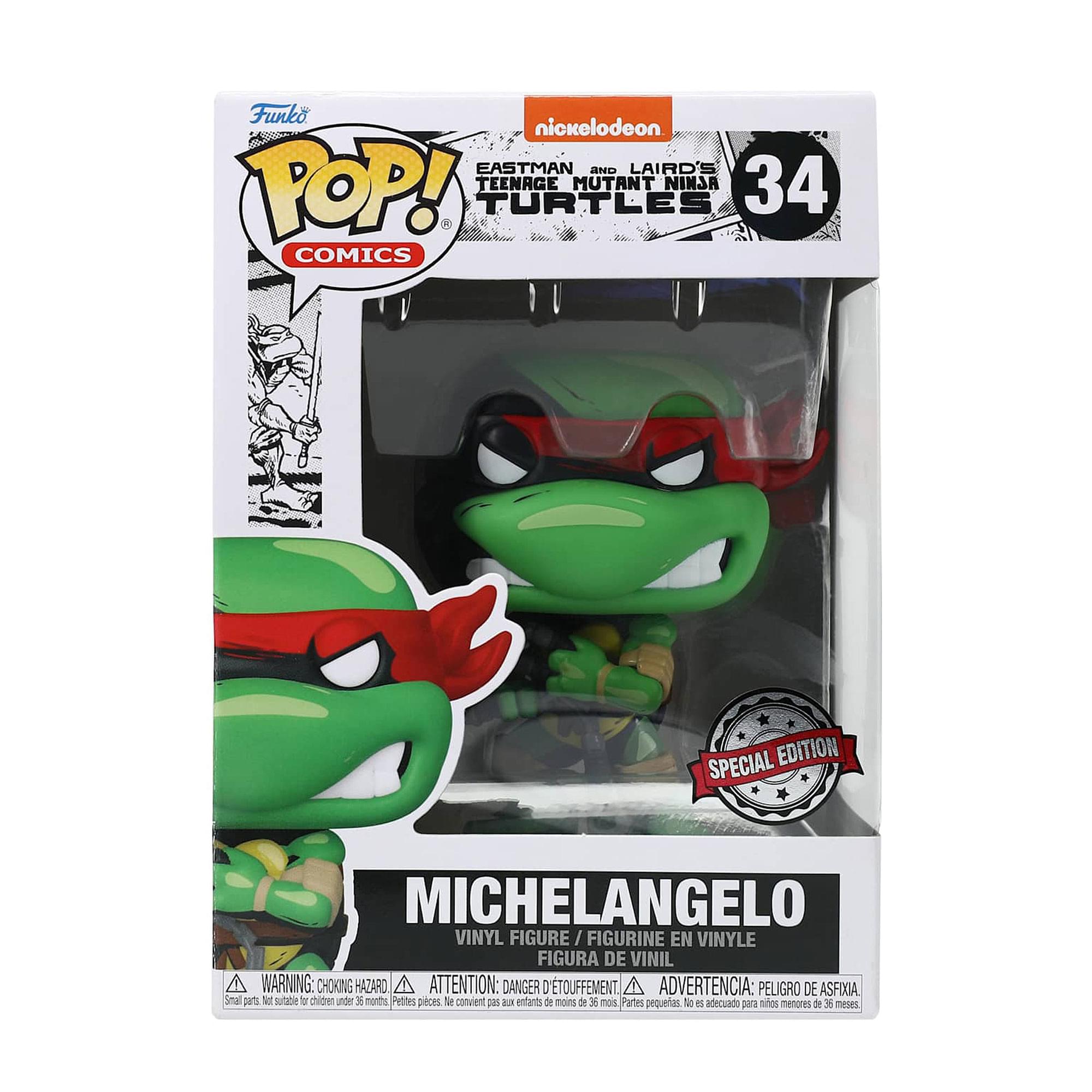 TMNT Funko POP Vinyl Figure | Michelangelo PX Exclusive