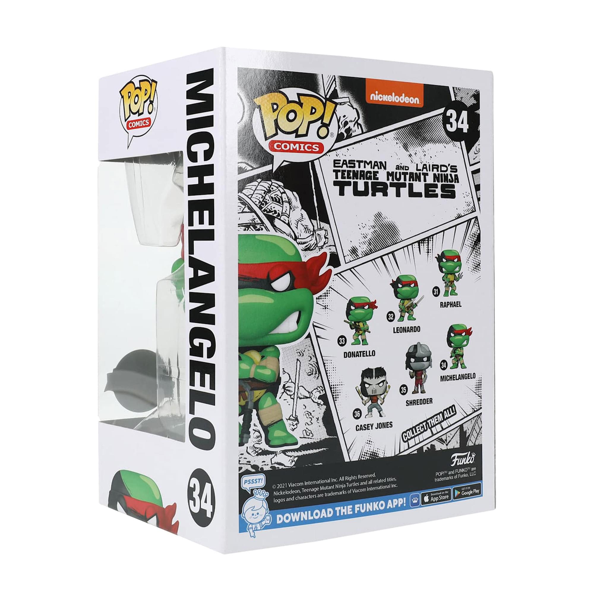 TMNT Funko POP Vinyl Figure | Michelangelo PX Exclusive