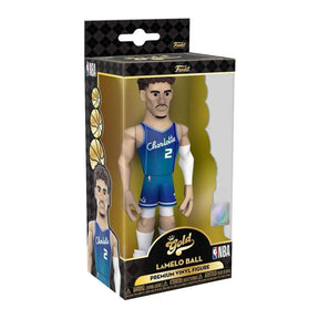 Charlotte Hornets NBA Funko Gold 5 Inch Vinyl Figure | LaMelo Ball