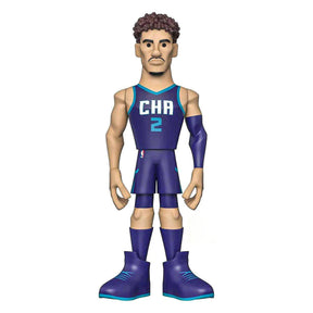 Charlotte Hornets NBA Funko Gold 5 Inch Vinyl Figure | LaMelo Ball CHASE