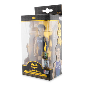 Charlotte Hornets NBA Funko Gold 5 Inch Vinyl Figure | LaMelo Ball CHASE