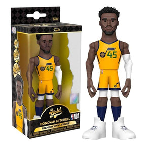 Utah Jazz NBA Funko Gold 5 Inch Vinyl Figure | Donovan Mitchell