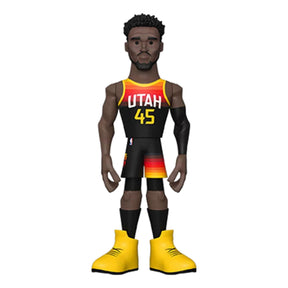 Utah Jazz NBA Funko Gold 5 Inch Vinyl Figure | Donovan Mitchell CHASE