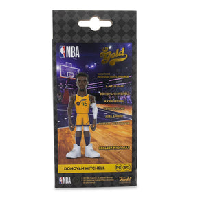 Utah Jazz NBA Funko Gold 5 Inch Vinyl Figure | Donovan Mitchell CHASE
