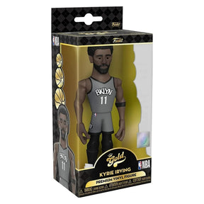 Brooklyn Nets NBA Funko Gold 5 Inch Vinyl Figure | Kyrie Irving