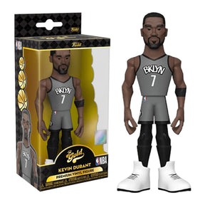 Brooklyn Nets NBA Funko Gold 5 Inch Vinyl Figure | Kevin Durant