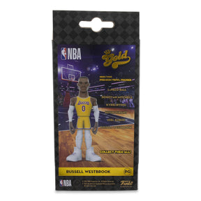 LA Lakers NBA Funko Gold 5 Inch Vinyl Figure | Russell Westbrook CHASE
