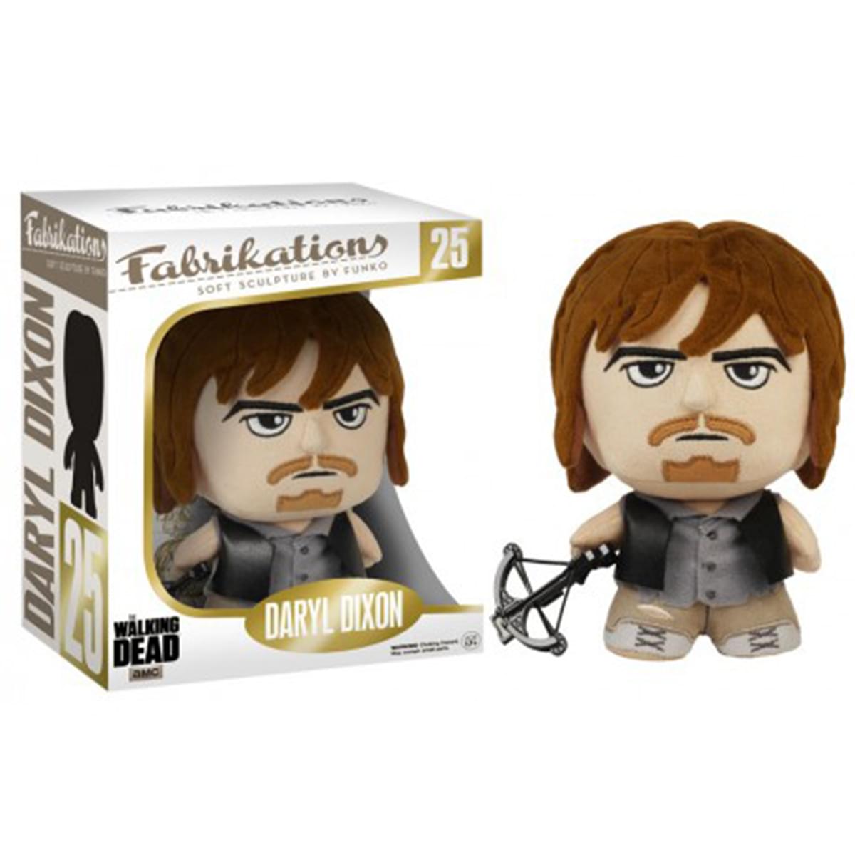 The Walking Dead Daryl Dixon Fabrikations Plush & Random Mystery Mini Set