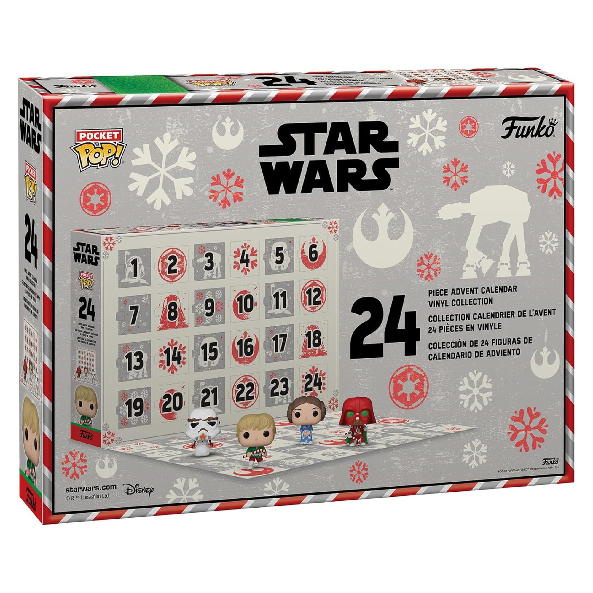 Star Wars Funko Pocket POP 24-Day Holiday Advent Calendar