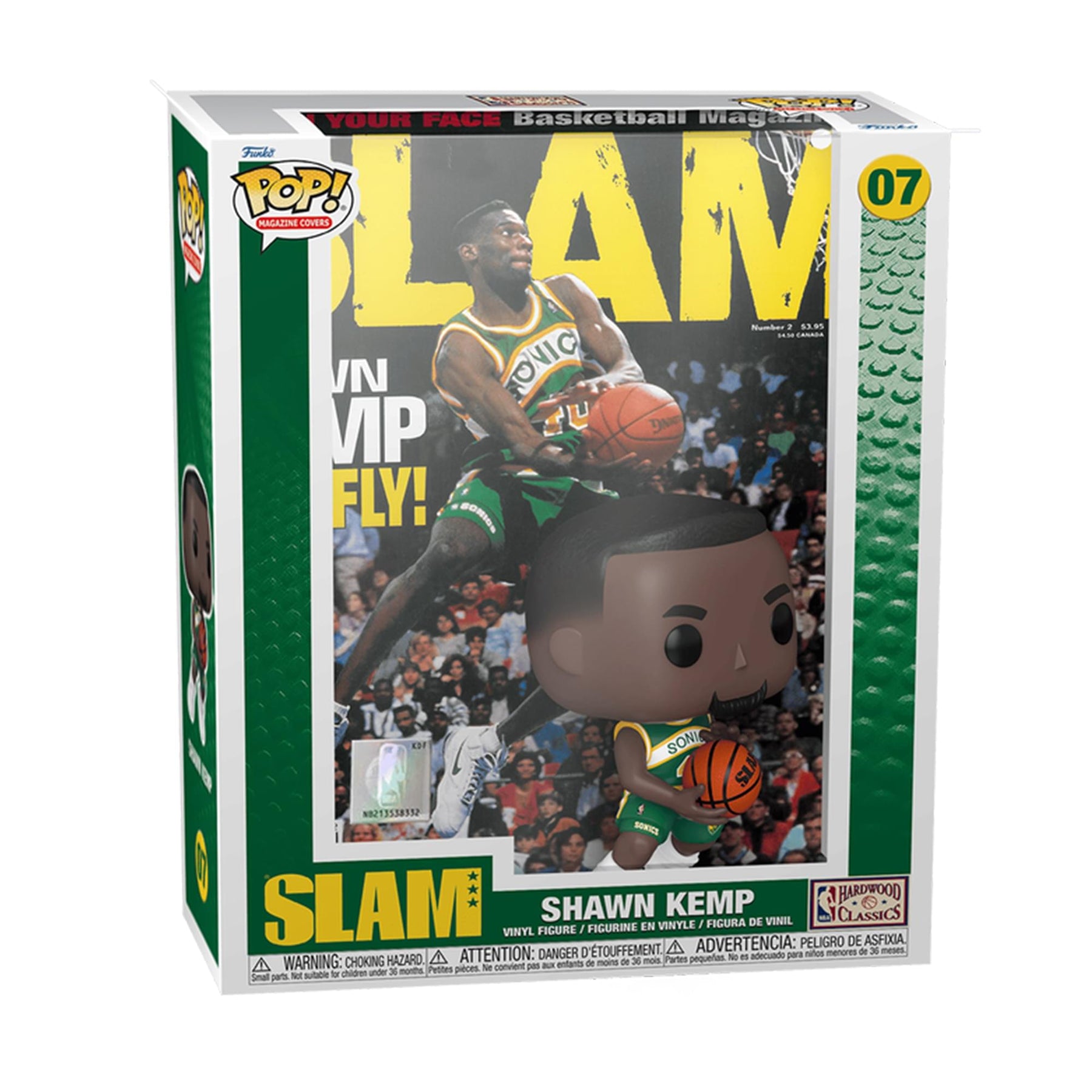 NBA Cover SLAM Funko POP | Shawn Kemp