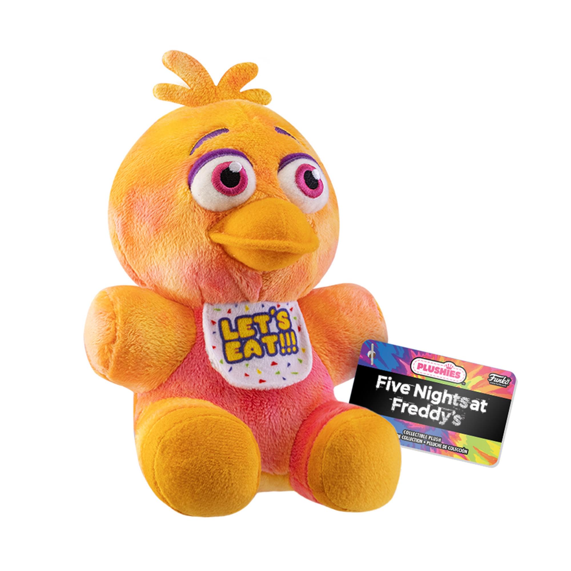 Five Nights at Freddy's 7 Inch Plush | Tie-Dye Chica